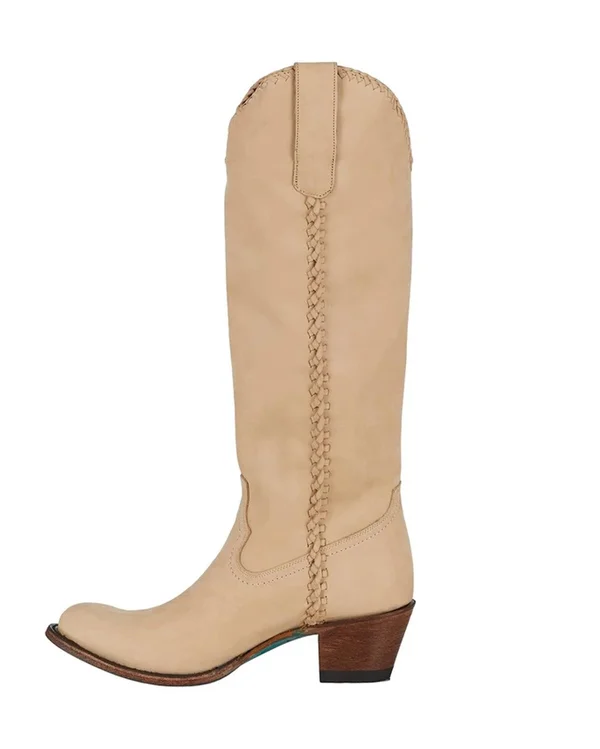 Lane Ladies Buttermilk Plain Jane Boot - 6