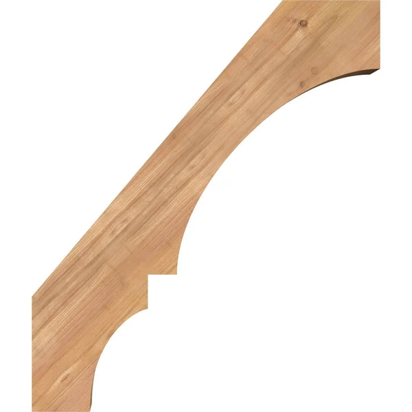 3 1/2x22W x 10x22D x 18x22H Balboa Smooth Brace, Western Red Cedar