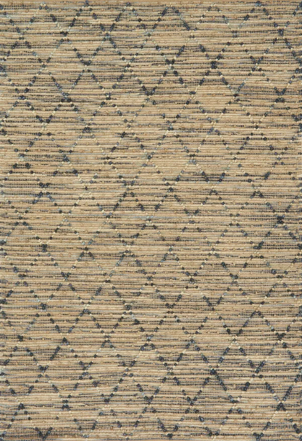 Loloi Beacon BU-03 5& x 7&6x22 Navy Rug