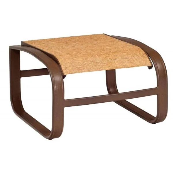 Woodard Cayman Isle Aluminum Sling Ottoman