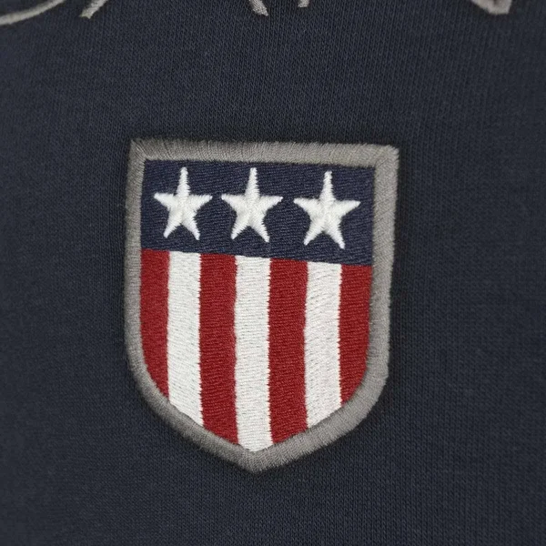 Gant Boys Navy Shield Logo Hoodie 11-12 Years (146-152)