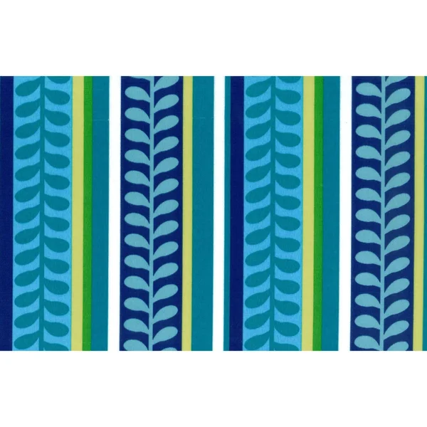 Blazing Needles 72-Inch All-Weather Outdoor Chaise Lounge Cushion - Pike Azure