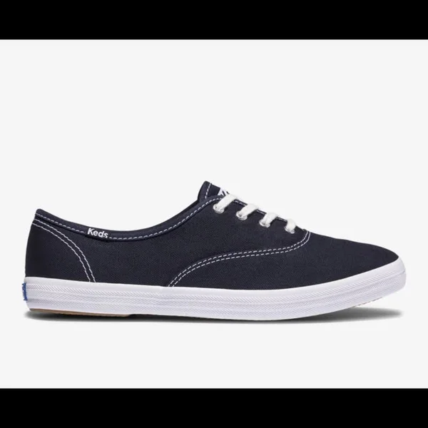 Keds Champion Feat. Organic Cotton Deep Navy, Size 11M Women's Shoes