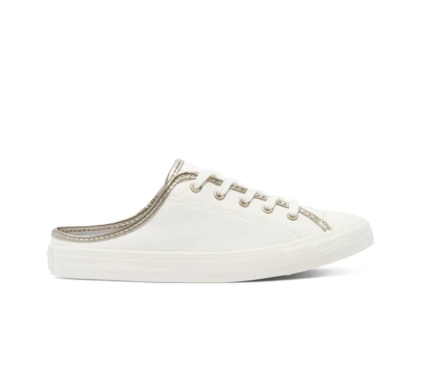 Converse Chuck Taylor All Star Dainty Sneaker Mule, Size 9.5 in Egret/Light Gold at Nordstrom