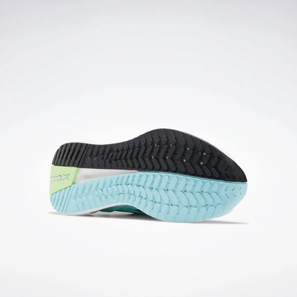 Reebok Floatride Energy Symmetros Women's Running Shoes Sneakers 9.5 Digital Glow - Chalk Blue, Neon Mint