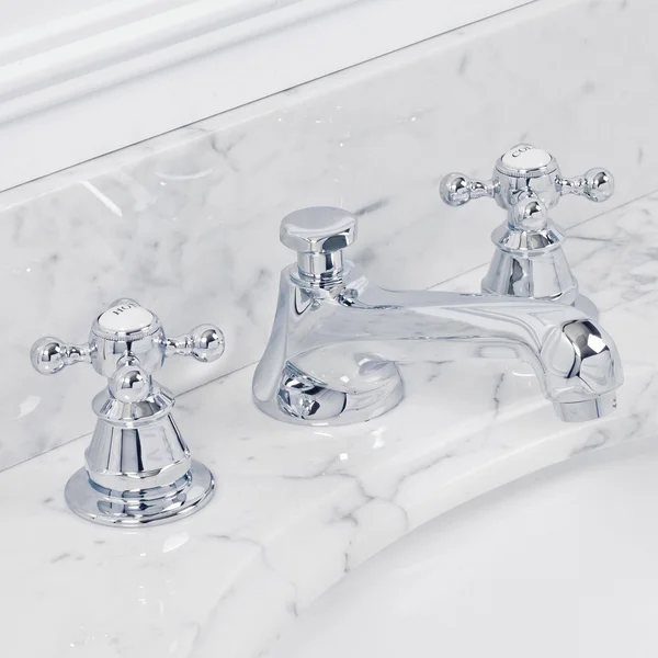 Water Creation F2-0009-01-BX American 20th Century Classic Widespread Lavatory Faucet with Pop-Up Drain
