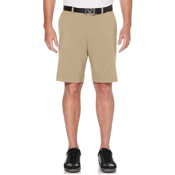 Callaway 9 Stretch Solid Shorts (Chinchilla) Men's Shorts