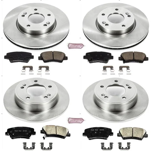 Power Stop - Front and Rear Z17 Autospecialty Brake Kit KOE6506