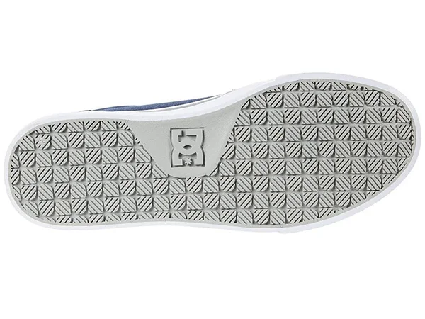 DC Anvil Men's Skate Shoes Navy/White : 11 D - Medium