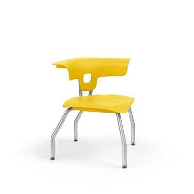 Ruckus Classroom Chair Ki Furniture Seat Color: Rubber Ducky - Seat Height: 15x22