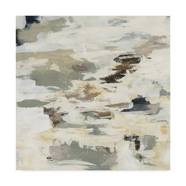 Trademark Fine Art 'Steps on Stones I' Canvas Art by Silvia Vassileva, White
