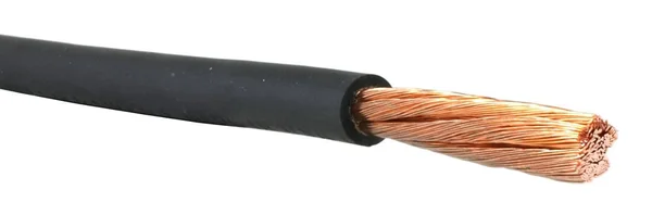 #4 Gauge AWG - Flex-A-Prene - Welding/Battery Cable - Black - 600 V - Made in USA (100 Feet)