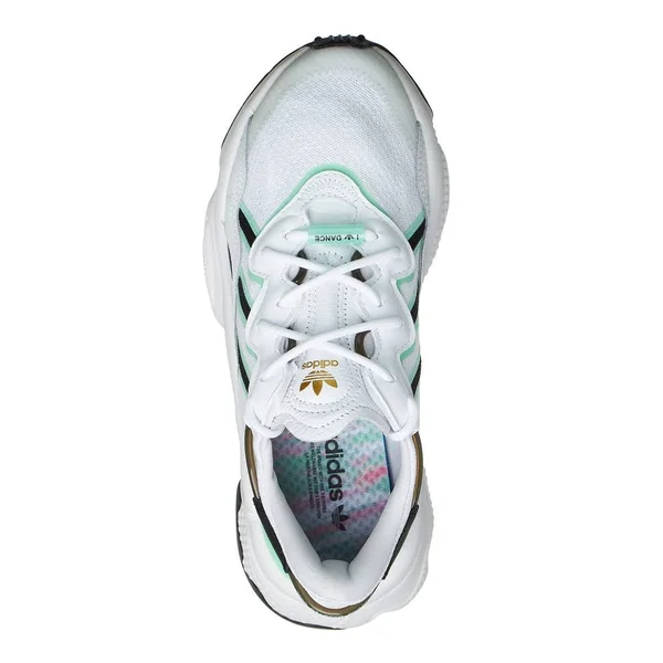 Adidas Wmns Ozweego Footwear White Frozen Green - Size 8 Women