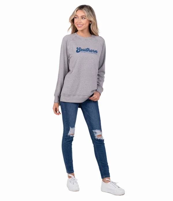 Southern Shirt Women's Velvety Sweatshirt - Alloy - M
