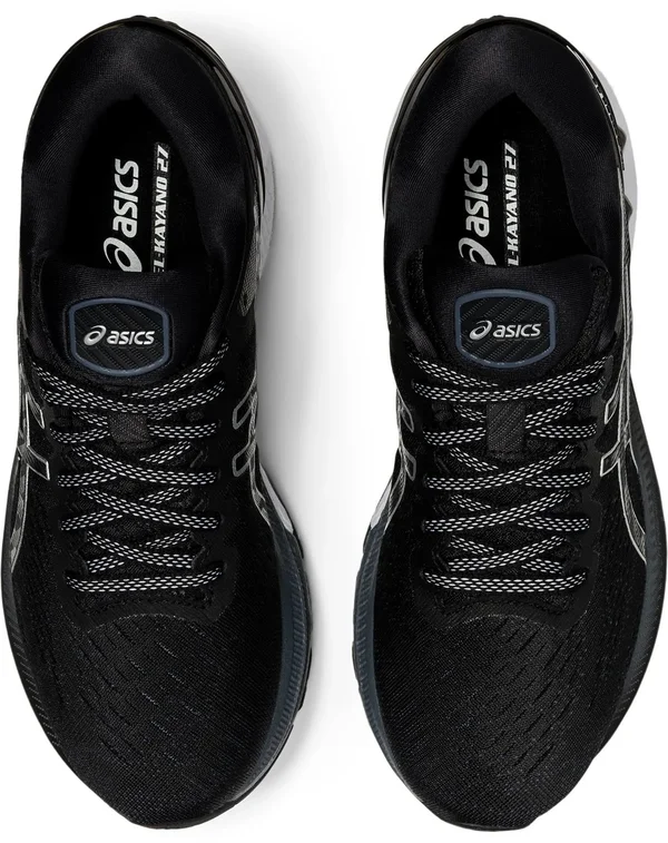 Asics Gel-Kayano 27, Women's Running Shoes, Black/Pure