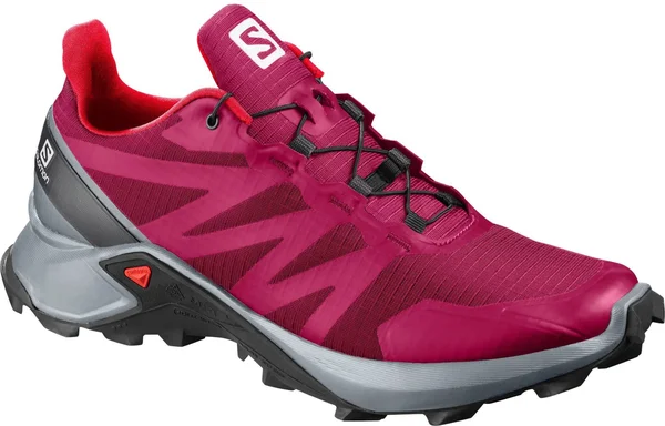 Salomon Women's Supercross Shoes Mallard Blue - Black, Monument 10.5