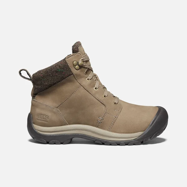 Keen Women's Kaci II Winter Mid WP (7 Timberwolf/Brindle)