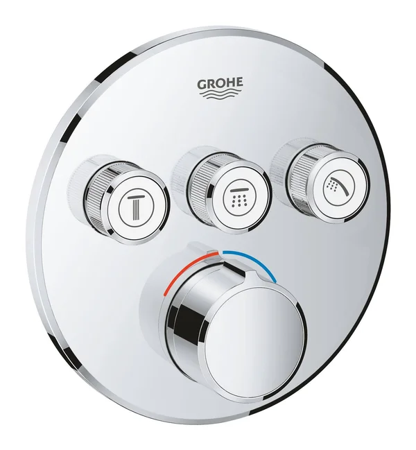 Grohe SmartControl Concealed Mixer with 3 Shut-Off Valves 29146000
