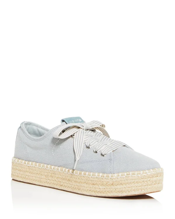 Women's Tretorn Eve Espadrille Sneaker - Size: 8, Blue