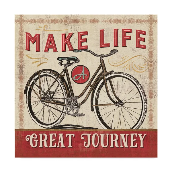 Trademark Fine Art 'A Great Journey IV' Canvas Art by Pela Studio - Size: 18 x 18