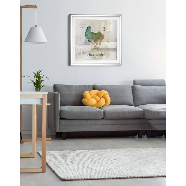 Lavender Spring I -Framed Giclee Print - 16 x 16