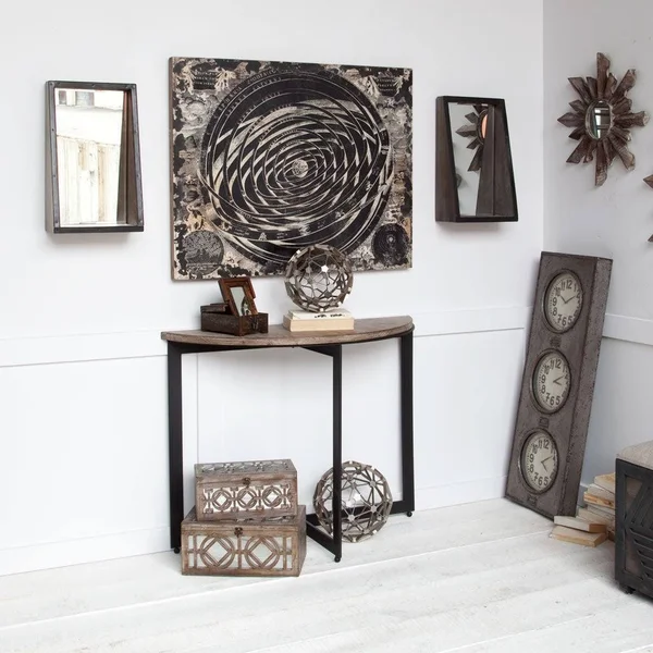 Mercana Efforte II Brown Wood Mirror