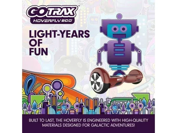 Gotrax Hoverfly Eco UL Certified Self Balancing Hoverboard - Blue