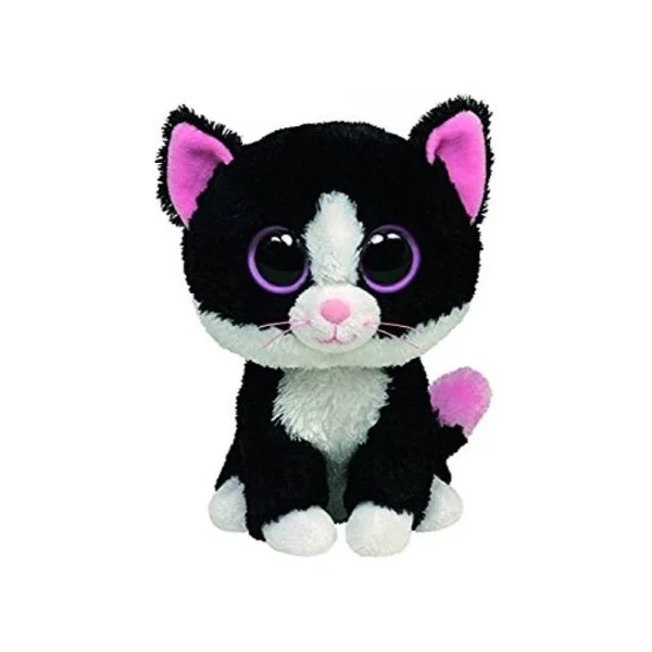 Ty Beanie Boos - Pepper The Cat, 6.5 x 3 x 3.25 inches