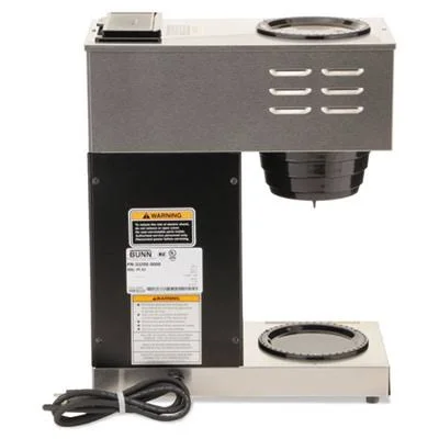 BUNN VPR 12-Cup Pourover Commercial Coffee Brewer with 2 Warmers