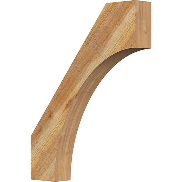 4x22W x 24x22D x 30x22H Westlake Rough Sawn Brace, Western Red Cedar