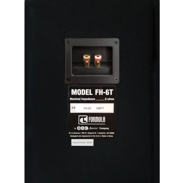 Bic America Fh-6t 6.5 inch 400-Watt 2-Way Tower Speaker