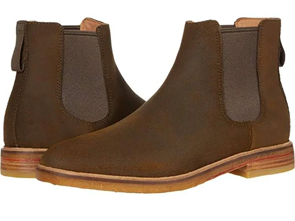 Clarks Clarkdale Gobi Boot - Men's Taupe Suede - 8.5