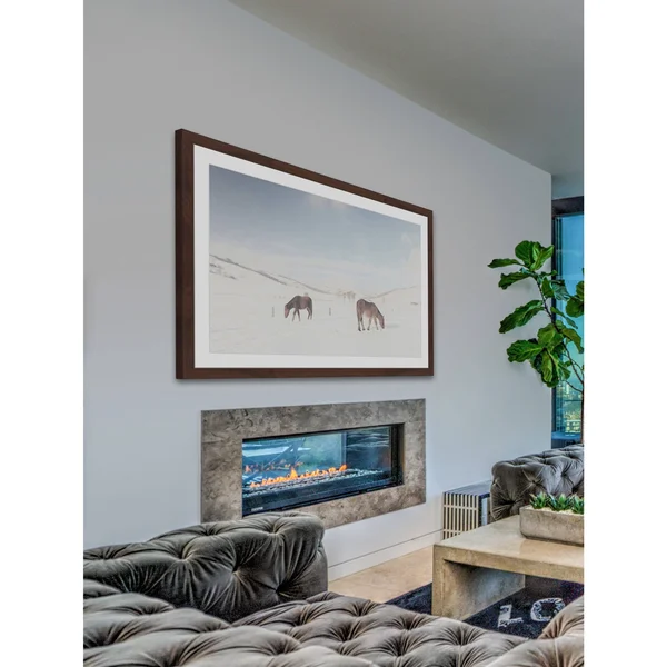 Marmont Hill Two Horses Framed Painting Print - Size: 16 inch x 24 inch