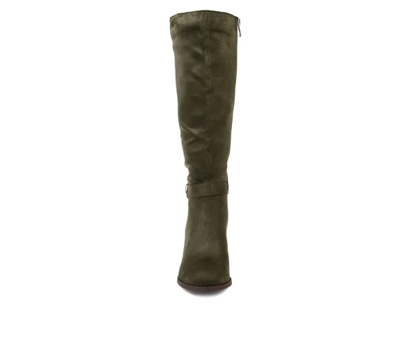 Journee Collection Women's Extra Wide Calf Joelle Boot - Olive