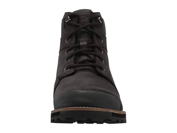 Keen Men's The Rocker Waterproof Boot - 10 - Black - Black