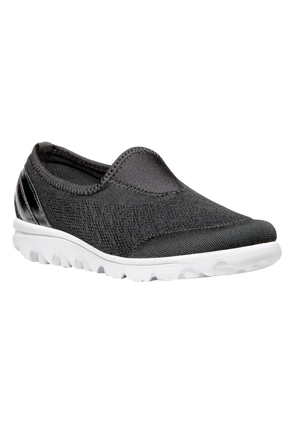 Women's Propet TravelActiv Slip-On - Size: 9, Black