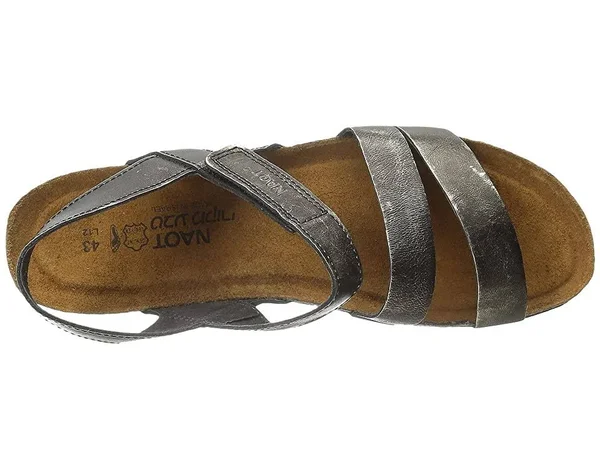 Naot Kayla - Women's Sandal - Metal Leather 37