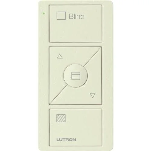 Lutron PJ2-3BRL-TBI-S09 Pico Wireless Control with Indicator LED - 434 MHz, 3-Button with Raise/Lower and Sheer Blind Text Engrav