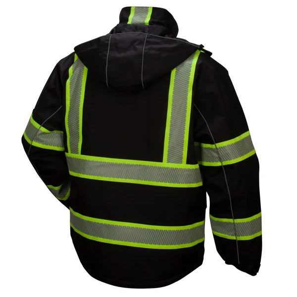 Pyramex RPB3511 Type 0 Class 1 Black Reflective Parka