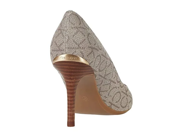 Calvin Klein Gayle 2 Women's Shoes Taupe Logo : 6 M