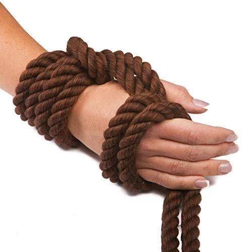 Ravenox Twisted Cotton Rope (Chocolate) - 1/8-Inch x 3000-feet (Full Spool) - 31759593144410