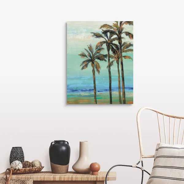 Copper Palms I - Canvas Wall Art, 24x30, Great Big Canvas