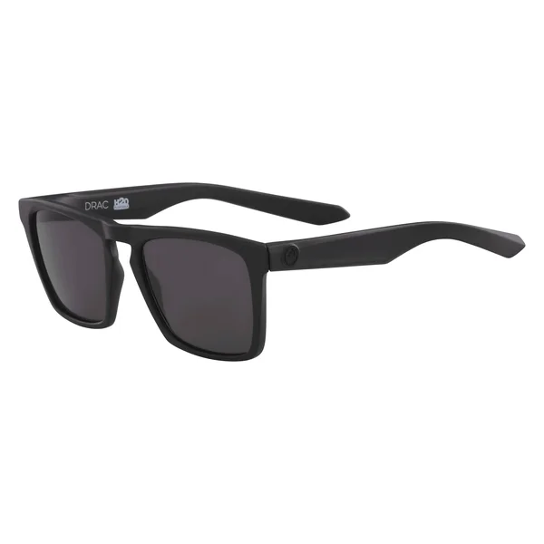 Dragon Dr Drac LL H2O 003 Matte Black Rectangular Sunglasses
