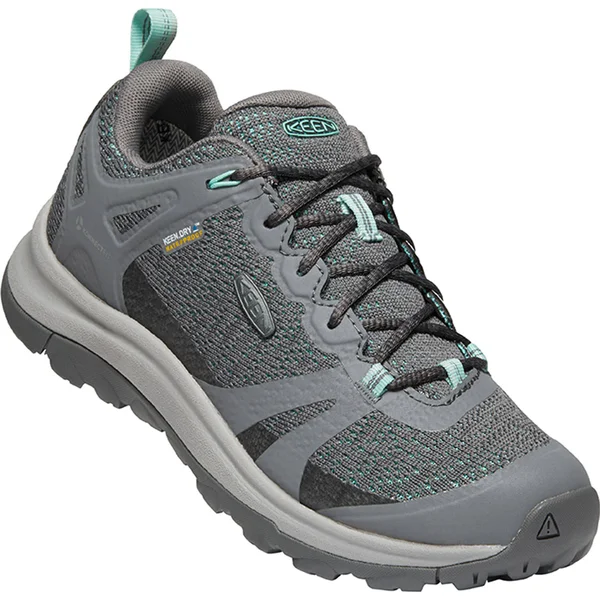 Keen Women's Terradora II Waterproof Shoe 9.5, Steel Grey/Ocean Wave