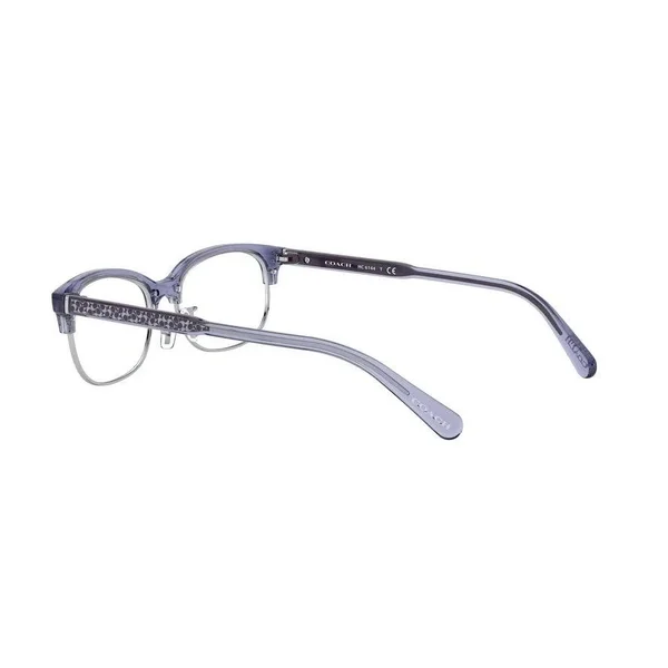 Coach HC6144 Eyeglasses 5570 Transparent Lilac Size: 53-16-140