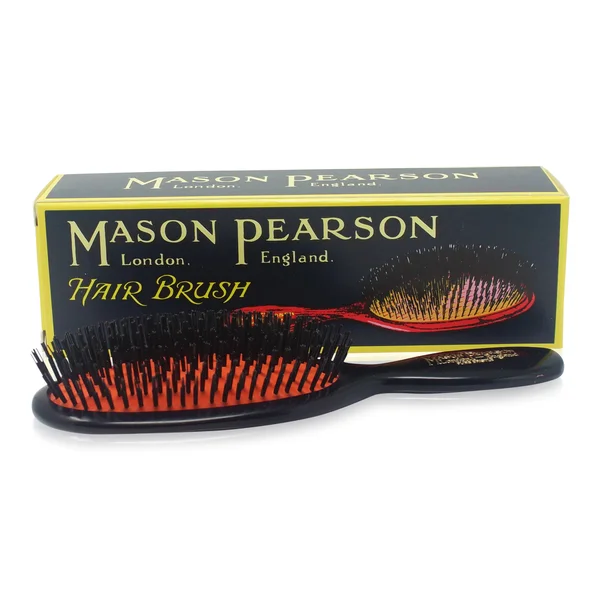 Boar Bristle - Pocket Bristle Pure Bristle Hair Brush, 1pc