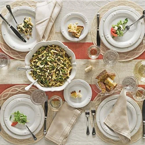 Juliska Berry & Thread French Panel Platter - Whitewash