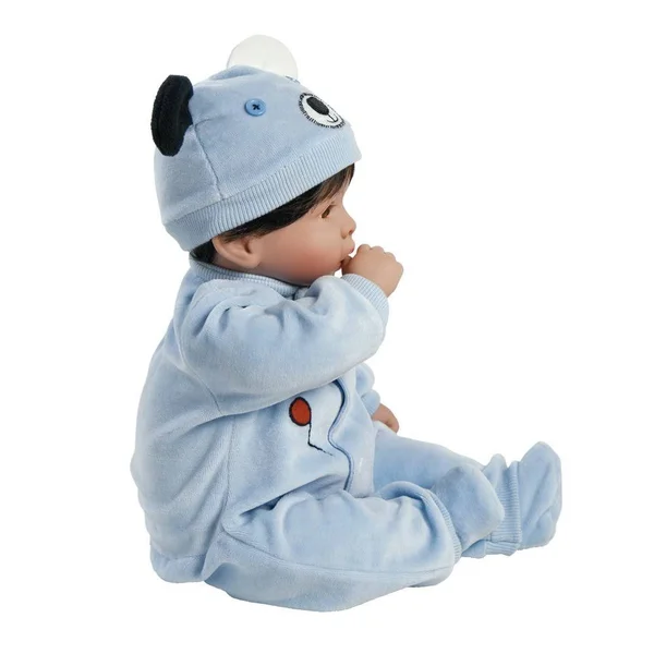Paradise Galleries Boy Baby Doll - Finn & Sparky, 17 inch Baby in Gentletouch Vinyl