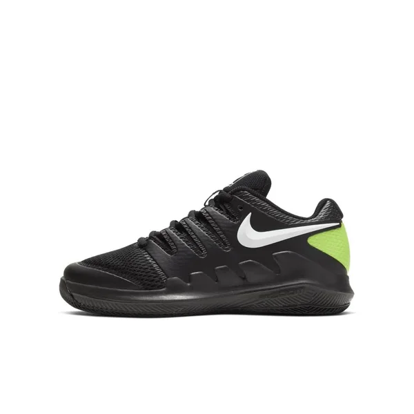 NikeCourt Vapor x Black Junior Tennis Shoes