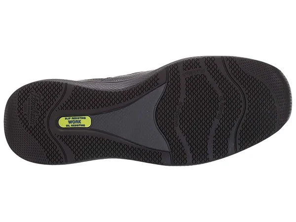Men's Florsheim Work FS2323 Bayside Steel Toe Slip-On - Size: 11, Black